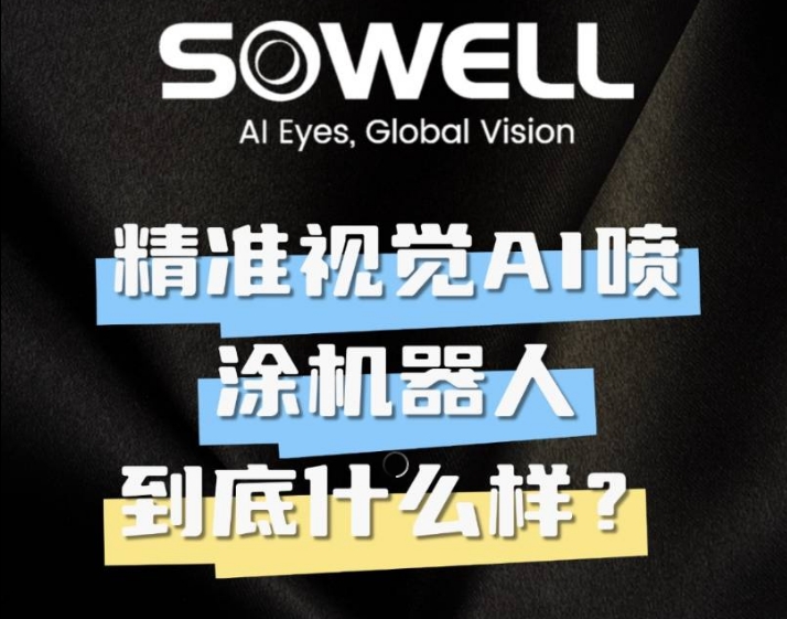索威尔精准视觉AI喷涂机器人到底是如何工作?